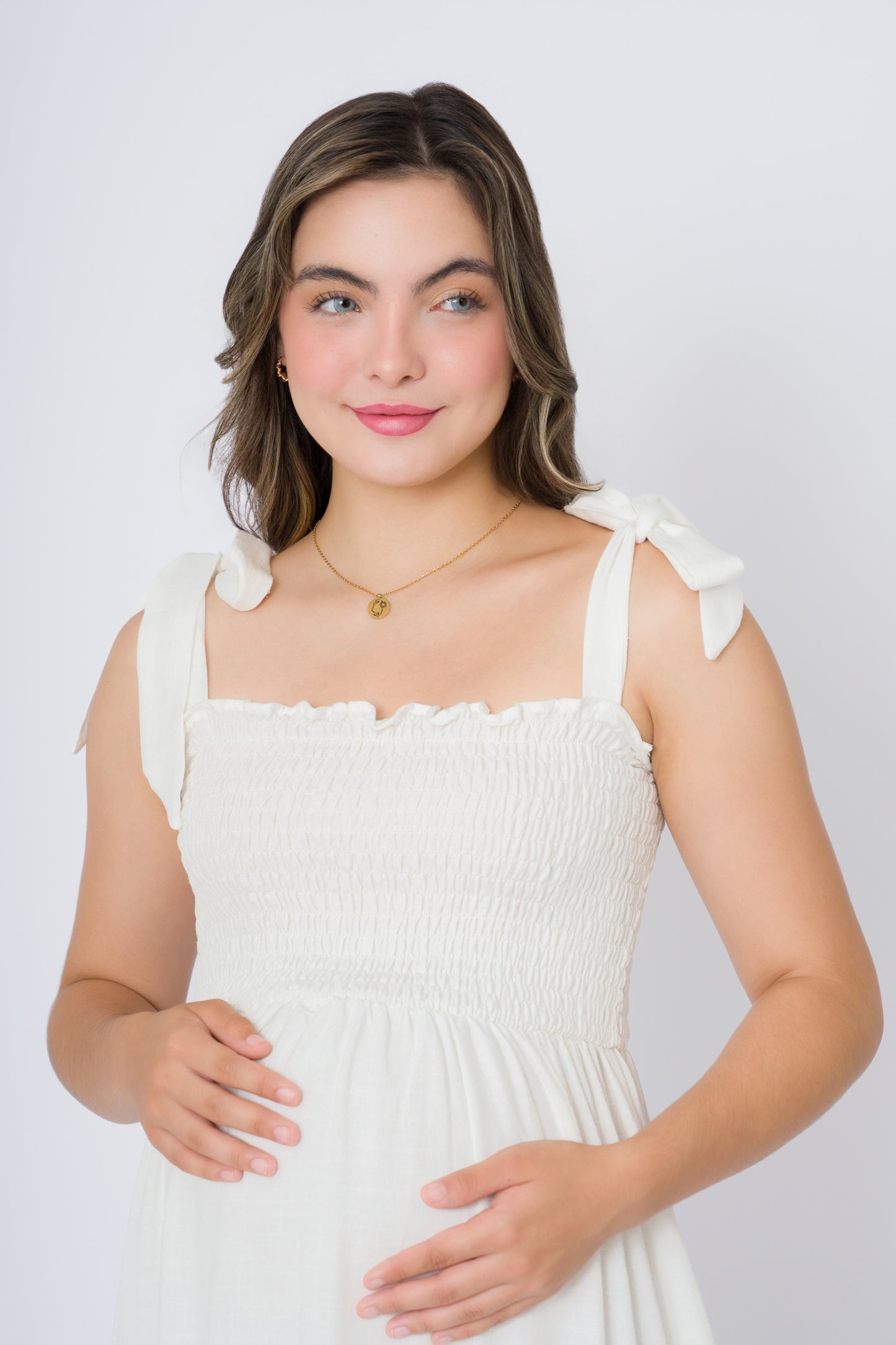 VESTIDO LACITO CORTO