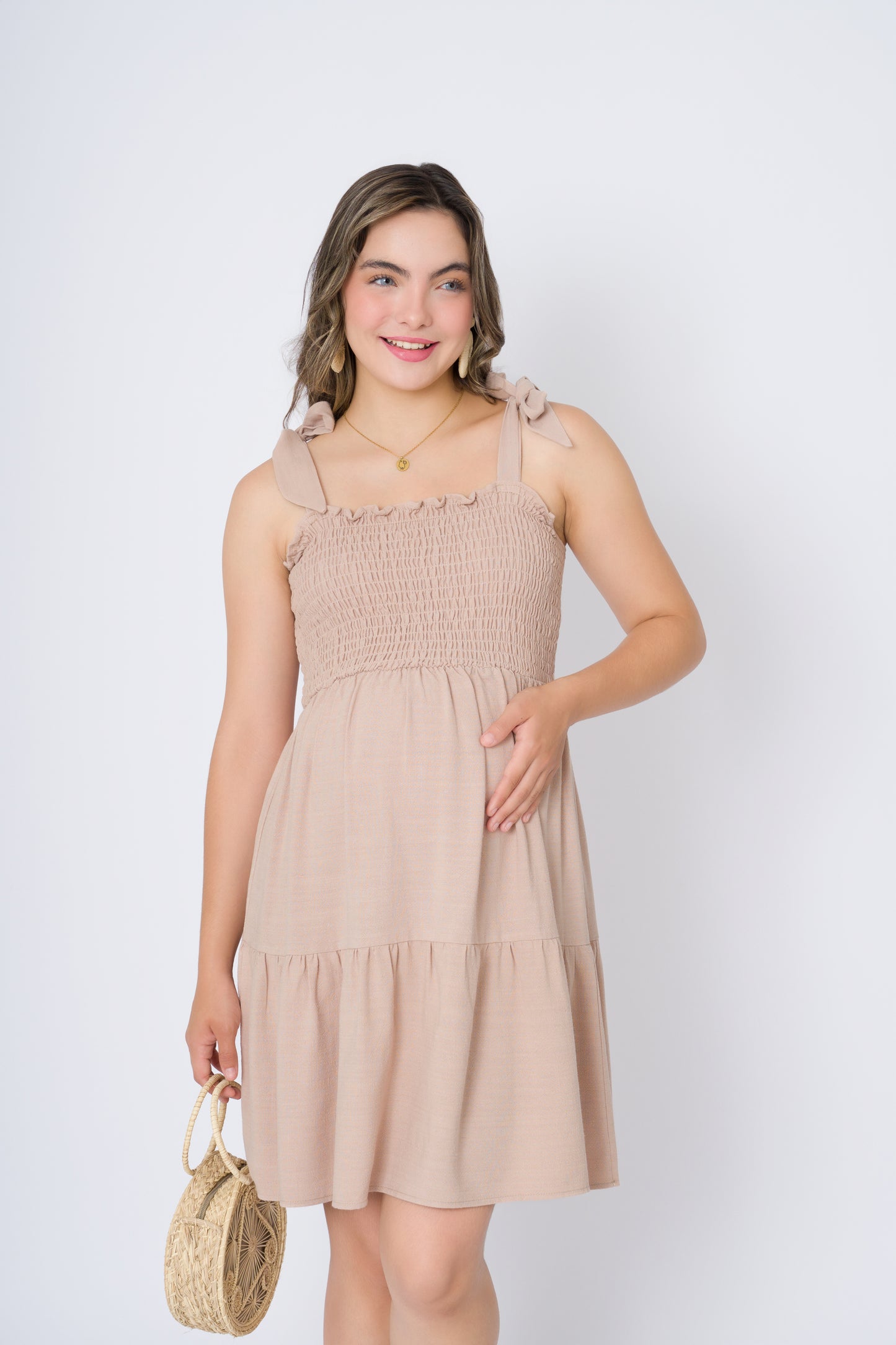 VESTIDO LACITO CORTO