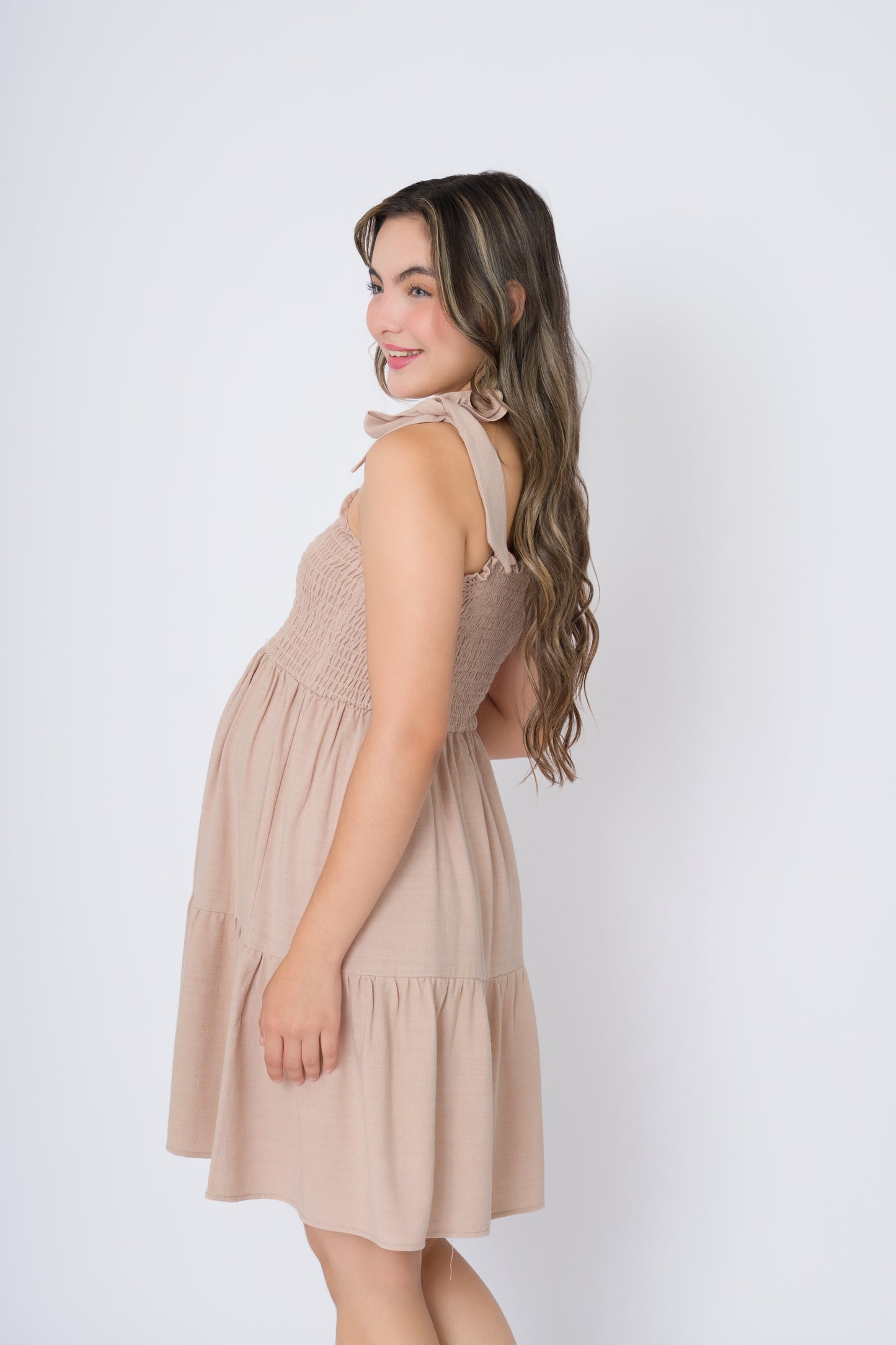 VESTIDO LACITO CORTO