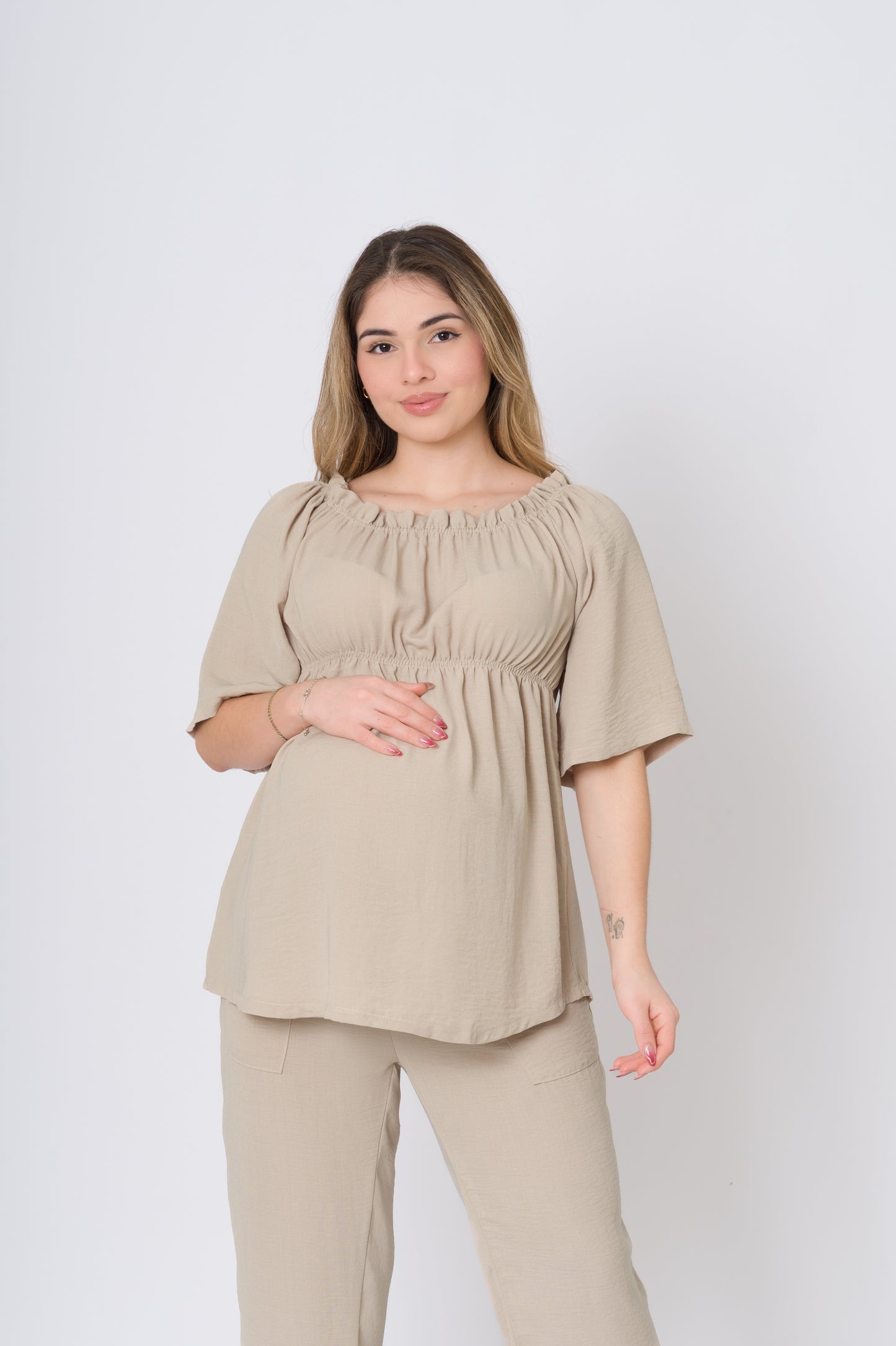 BLUSA NIRVANA BEIGE