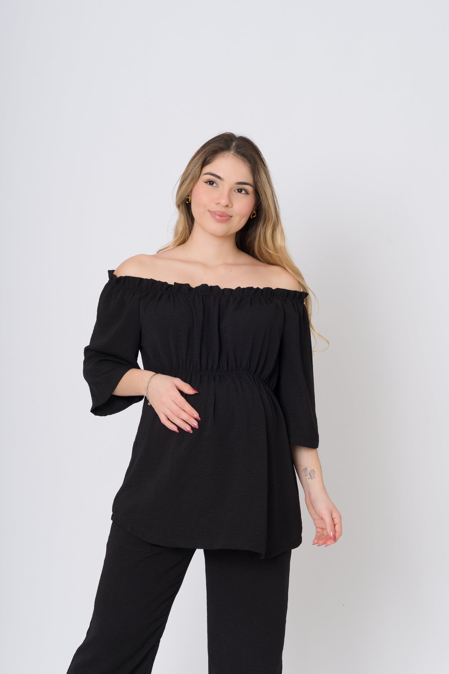 BLUSA NIRVANA NEGRA
